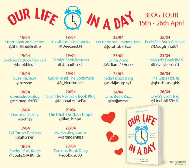 Our Life in a Day blog tour UPDATED
